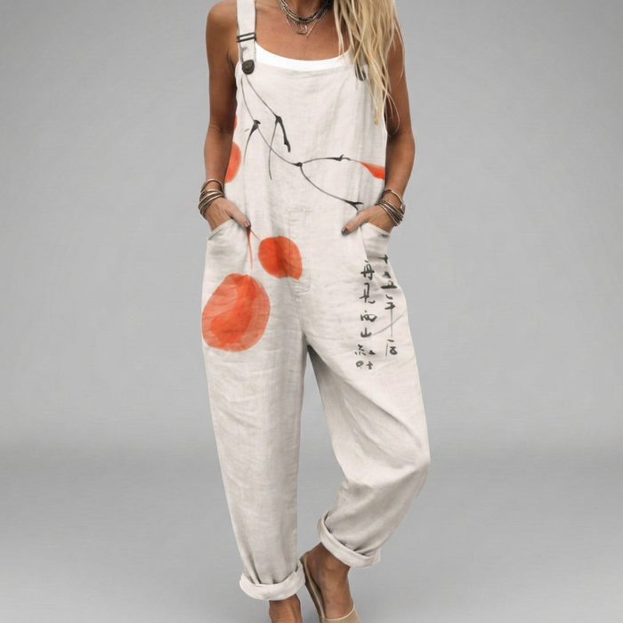 Dungaree met Inktprint