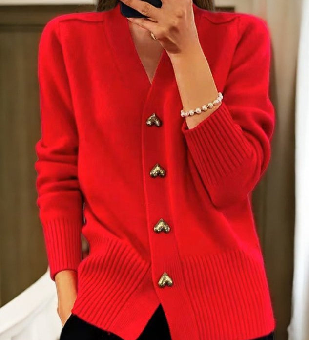 Amy | Elegante Gebreide Cardigan